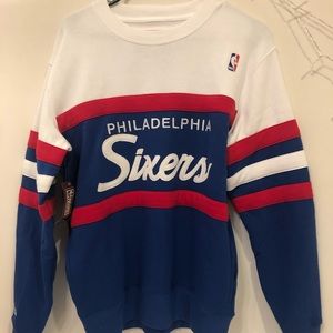 Mitchell and Ness Philadelphia 76ers Crewneck